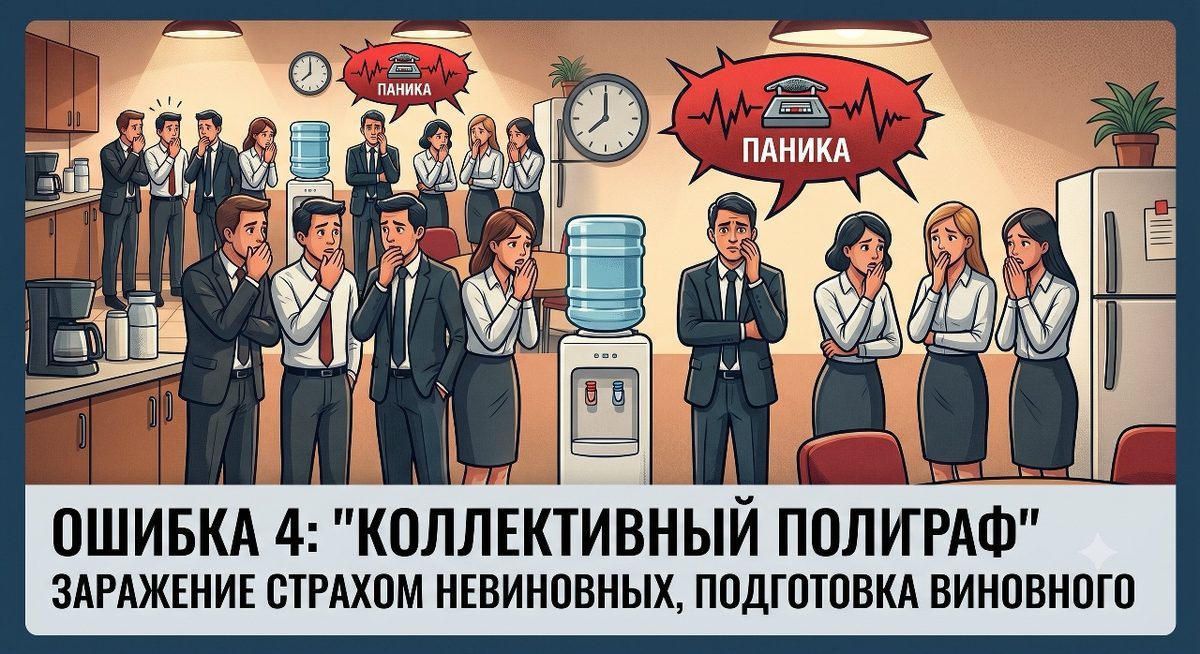 Ошибка 4: ранний анонс коллективной проверки